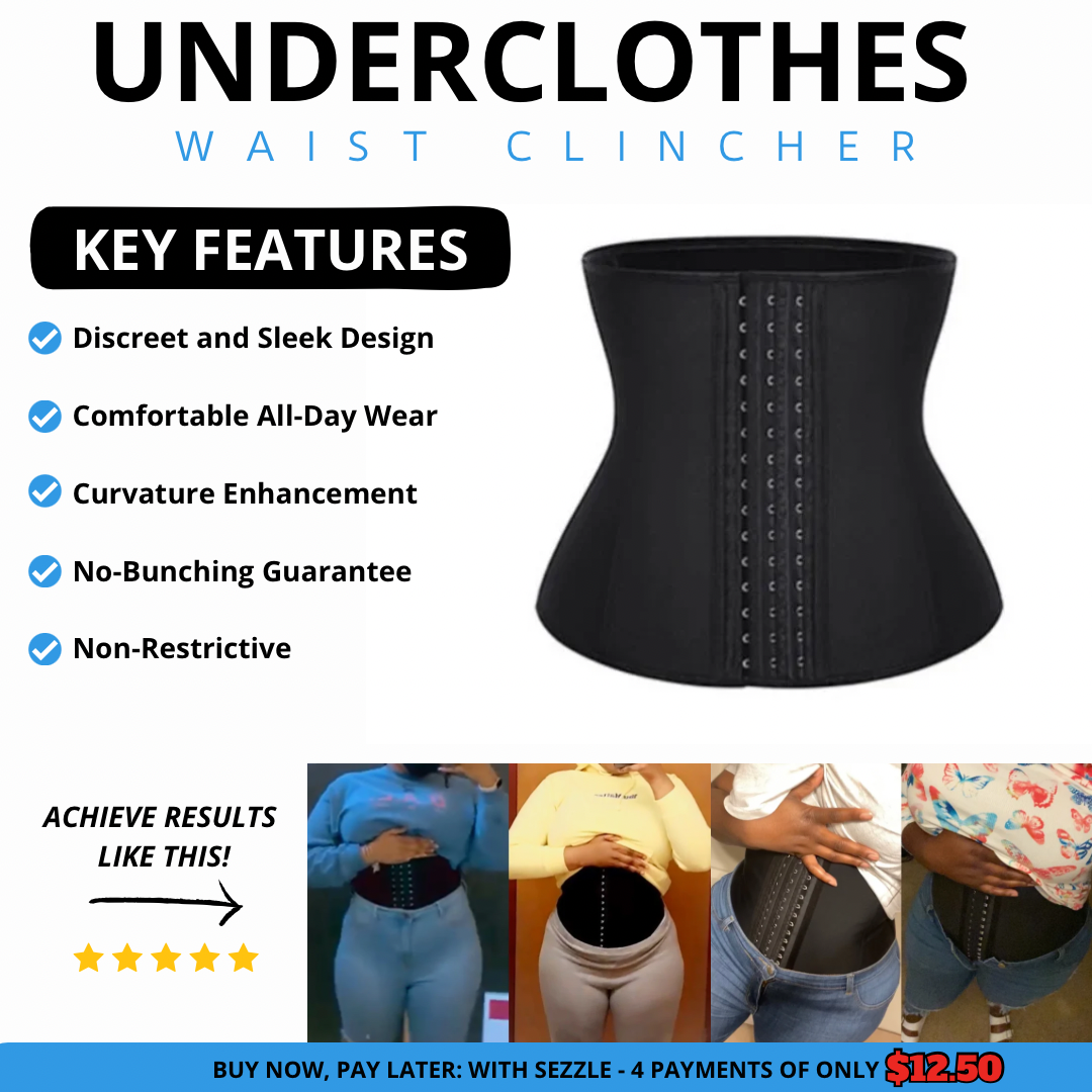 Discover Confidence and Comfort: Underclothes Waist Clincher