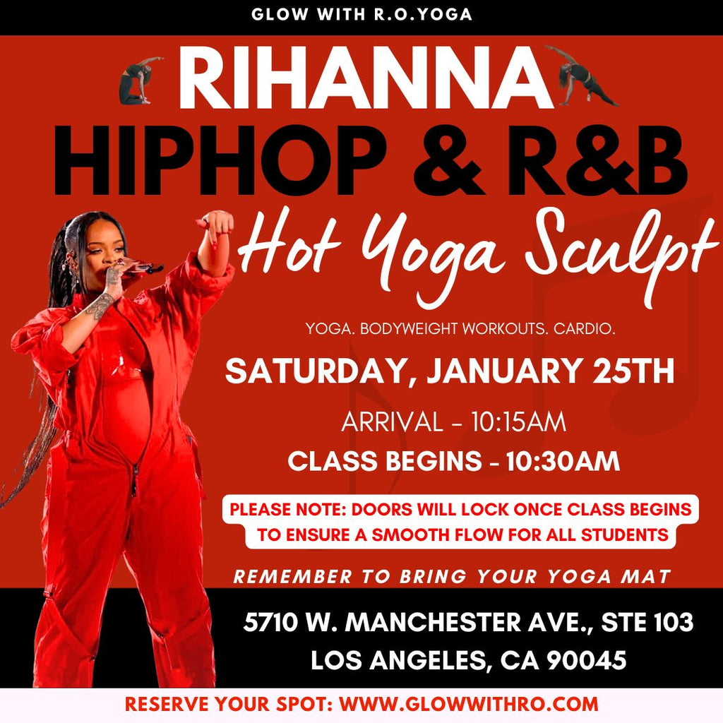 HipHop & R&B Yoga Sculpt: January 25th 10:30AM